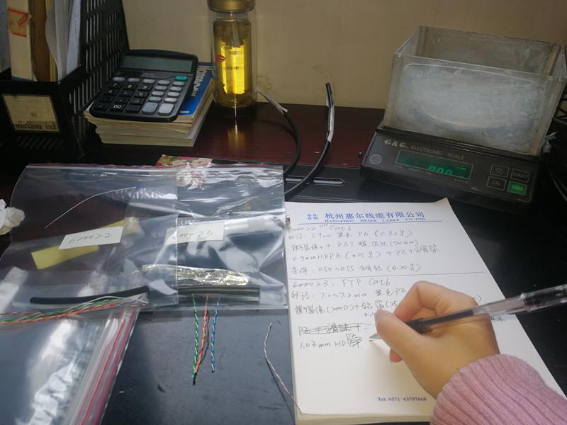 Network Cable sample measure Huier Cable_副本 Network Cable sample measure Huier Cable_副本